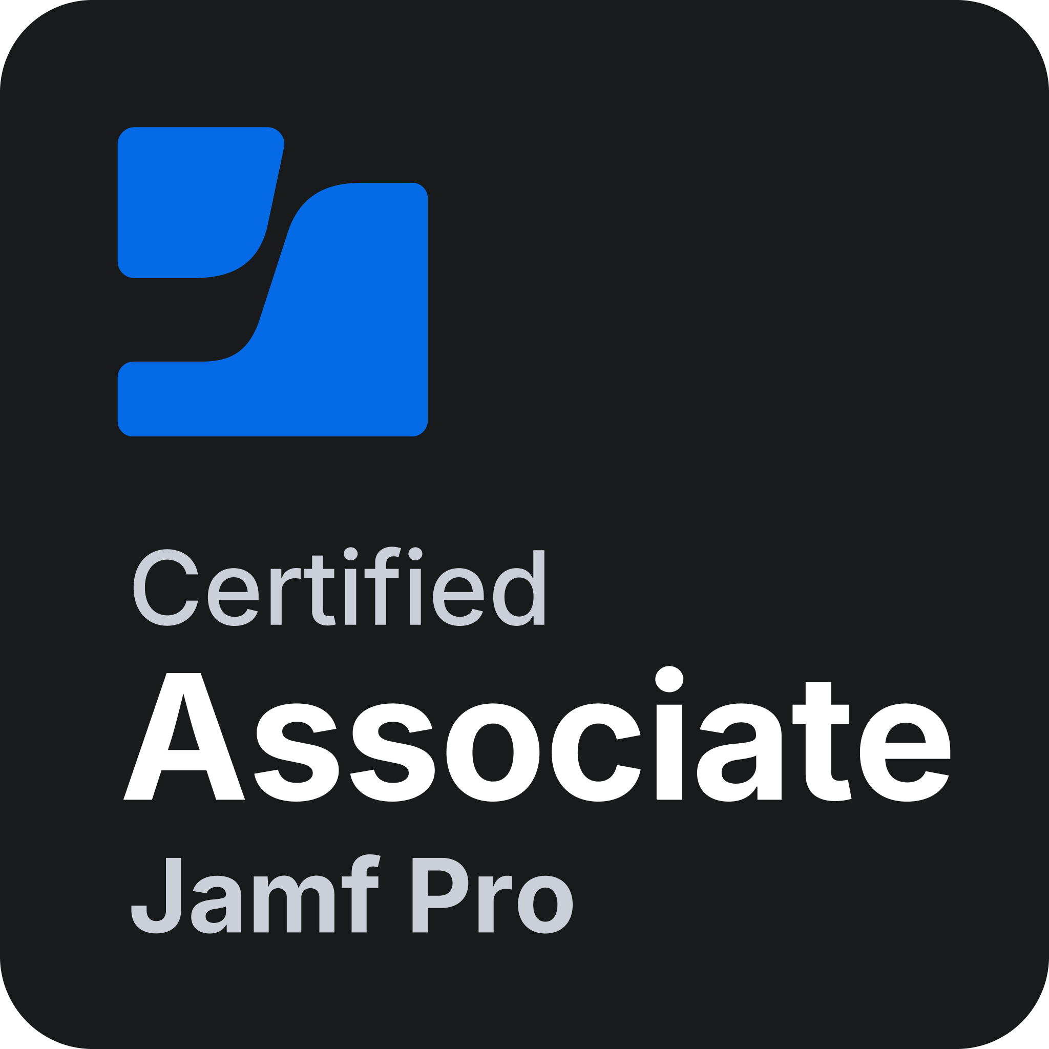 Jamf Certified Associate - Jamf Pro